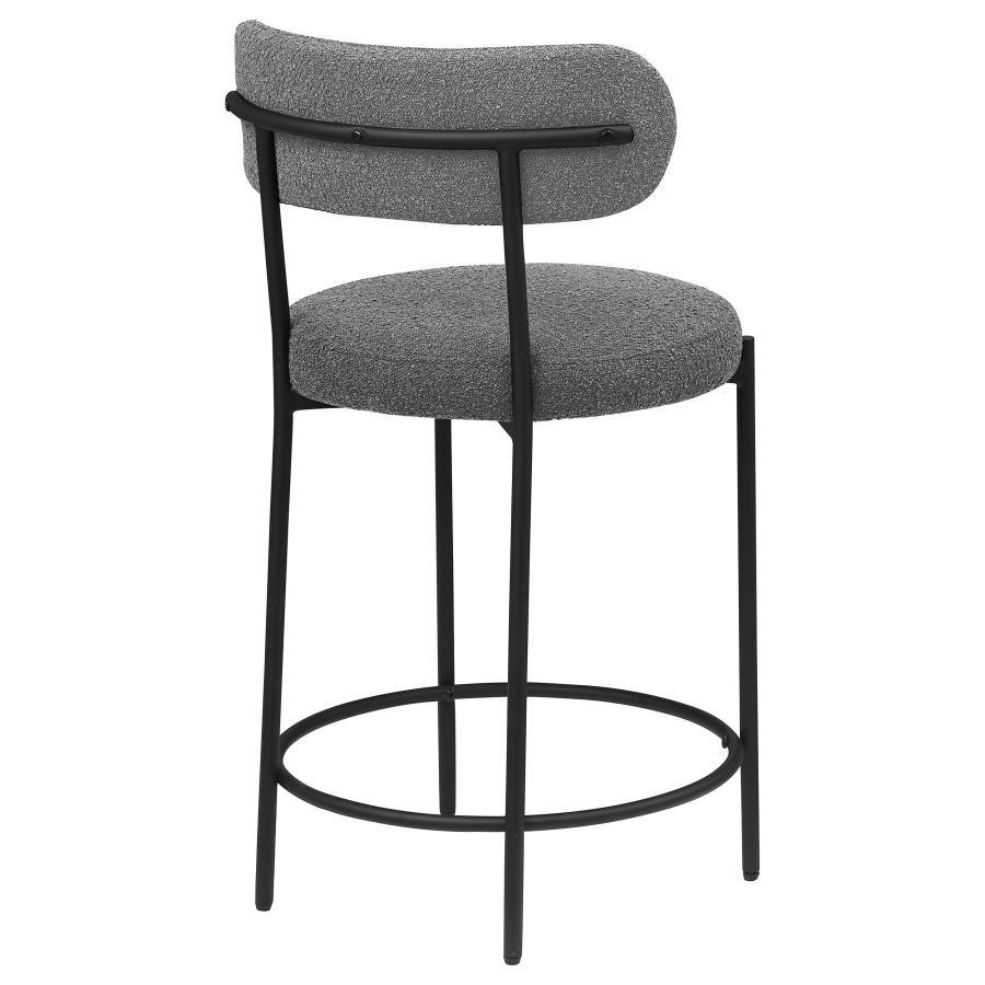 Viola - Boucle Upholstered Bar Stool (Set of 2) by Coaster Fine Furniture | Bel Furniture
