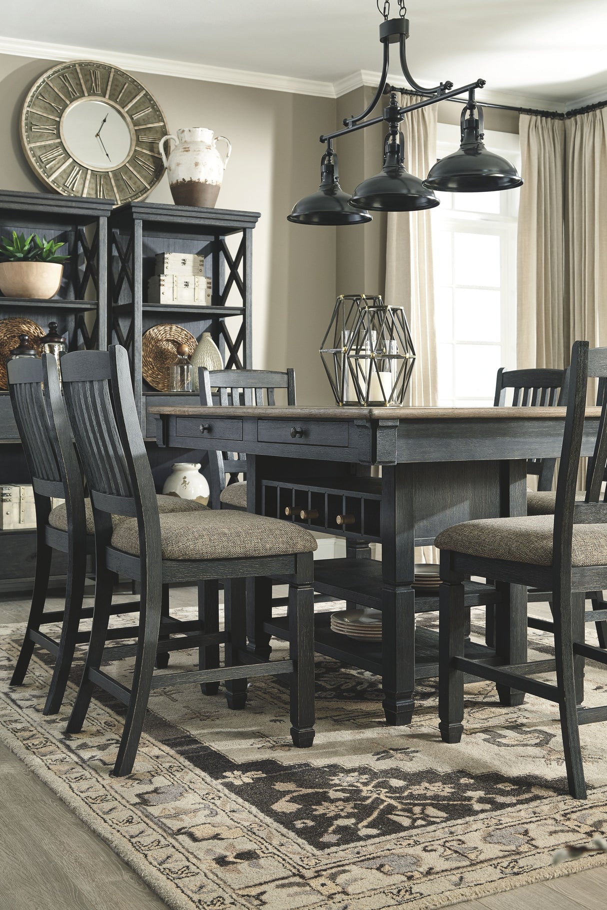 Tyler Creek - Counter Height Table Set by Signature Design by Ashley® | Bel Furniture