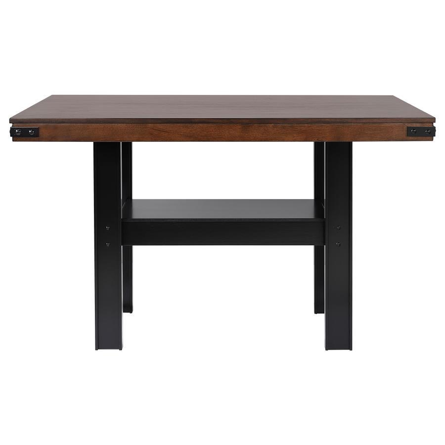 Patterson - Counter Height Dining Table - Mango Oak by CoasterEveryday | Bel Furniture