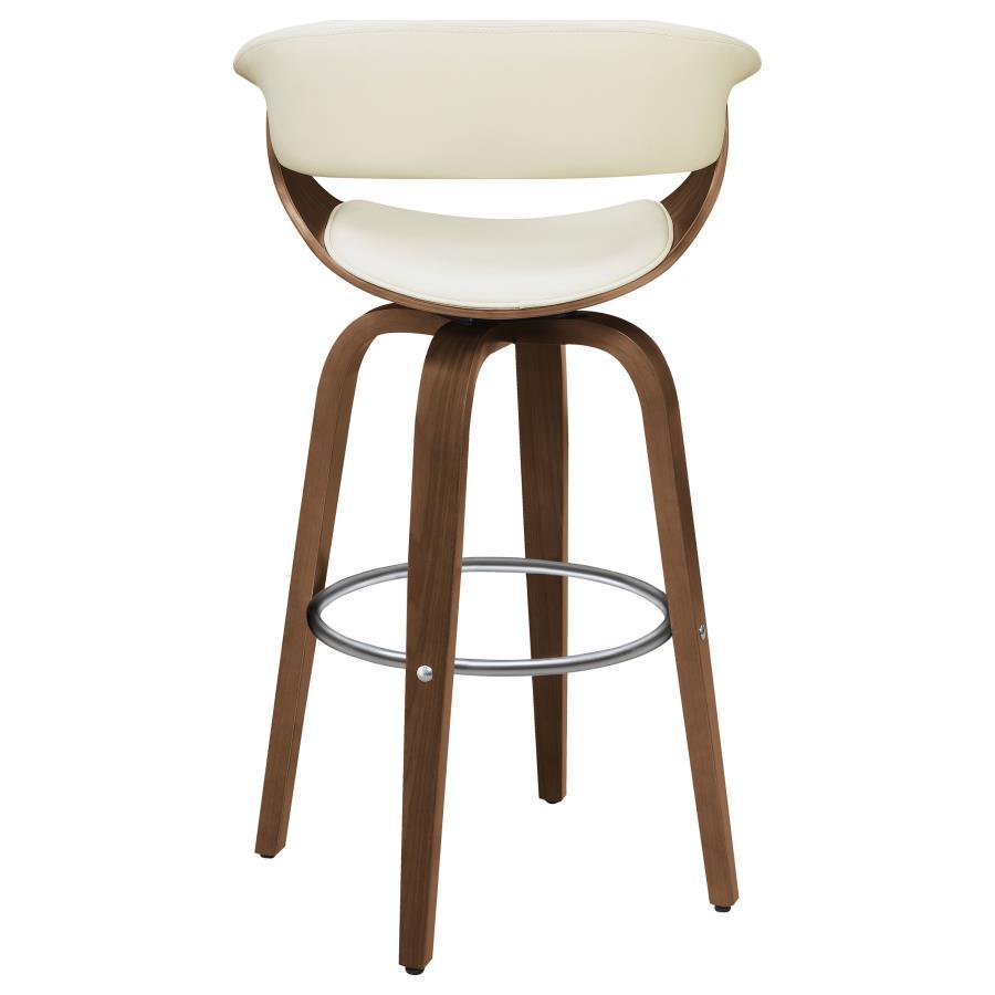 Zion - Upholstered Swivel Bar Stool by CoasterEssence | Bel Furniture