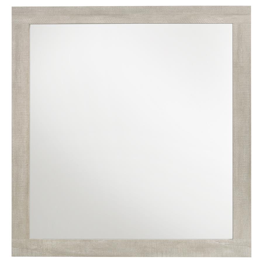 Trenton - Dresser Mirror - Rustic Cream by Coaster Fine Furniture | Bel Furniture
