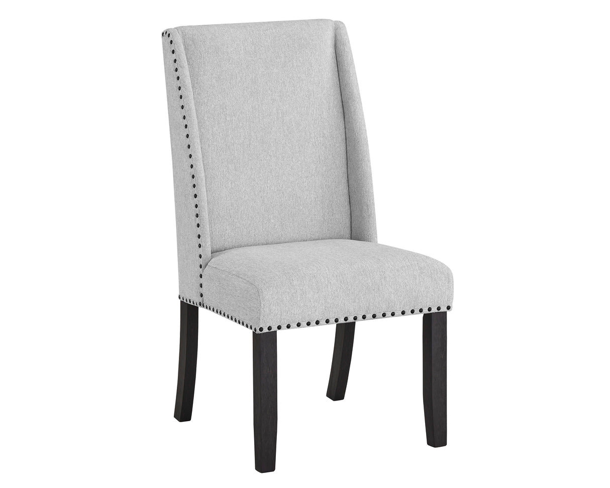 Vance - Side Chair (Set of 2) - Charcoal & Gray by Crown Mark | Bel Furniture
