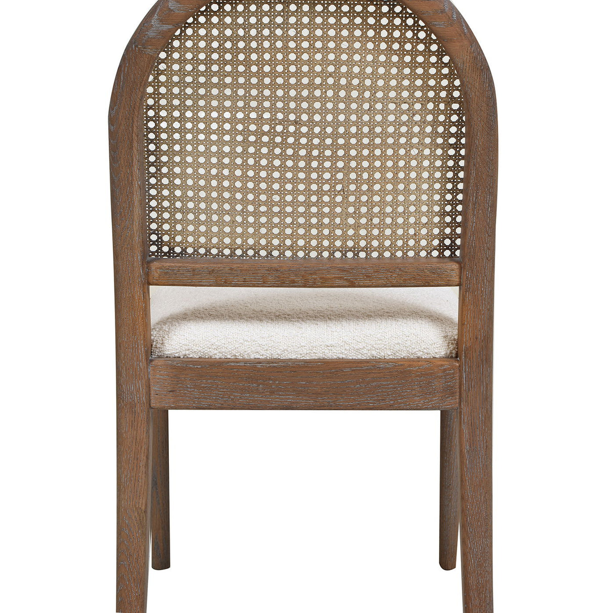 Panama - Curved Cane Side Dining Chair (Set of 2) by Jennifer Taylor Home | Bel Furniture