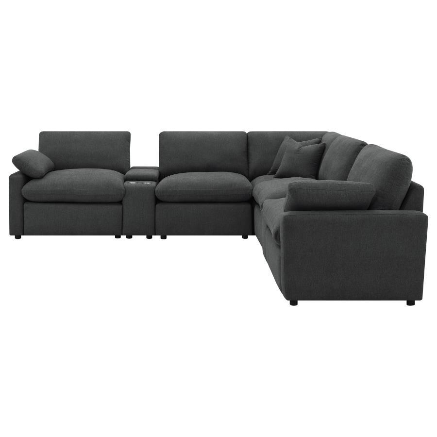Collins - 7-Piece Modular Power Reclining Sectional by Coaster Fine Furniture | Bel Furniture