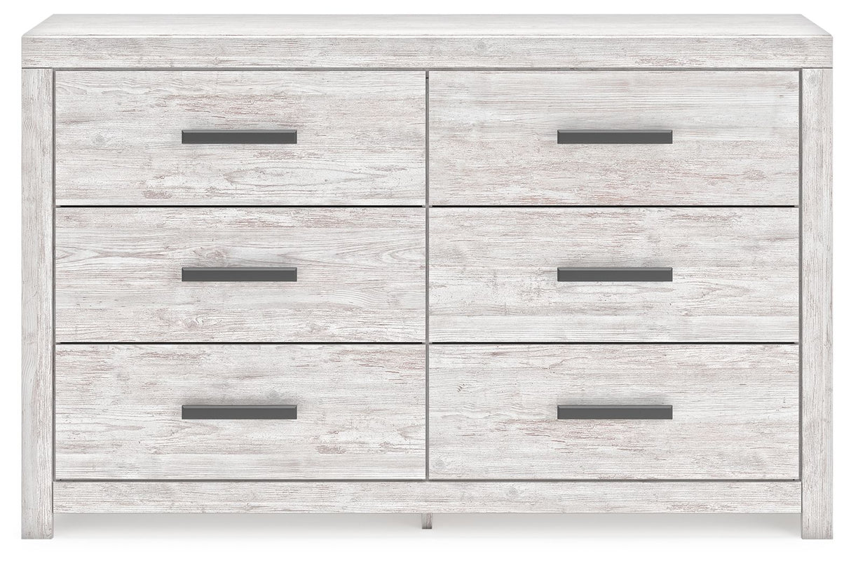 Cayboni - Whitewash - Six Drawer Dresser by Signature Design by Ashley® | Bel Furniture