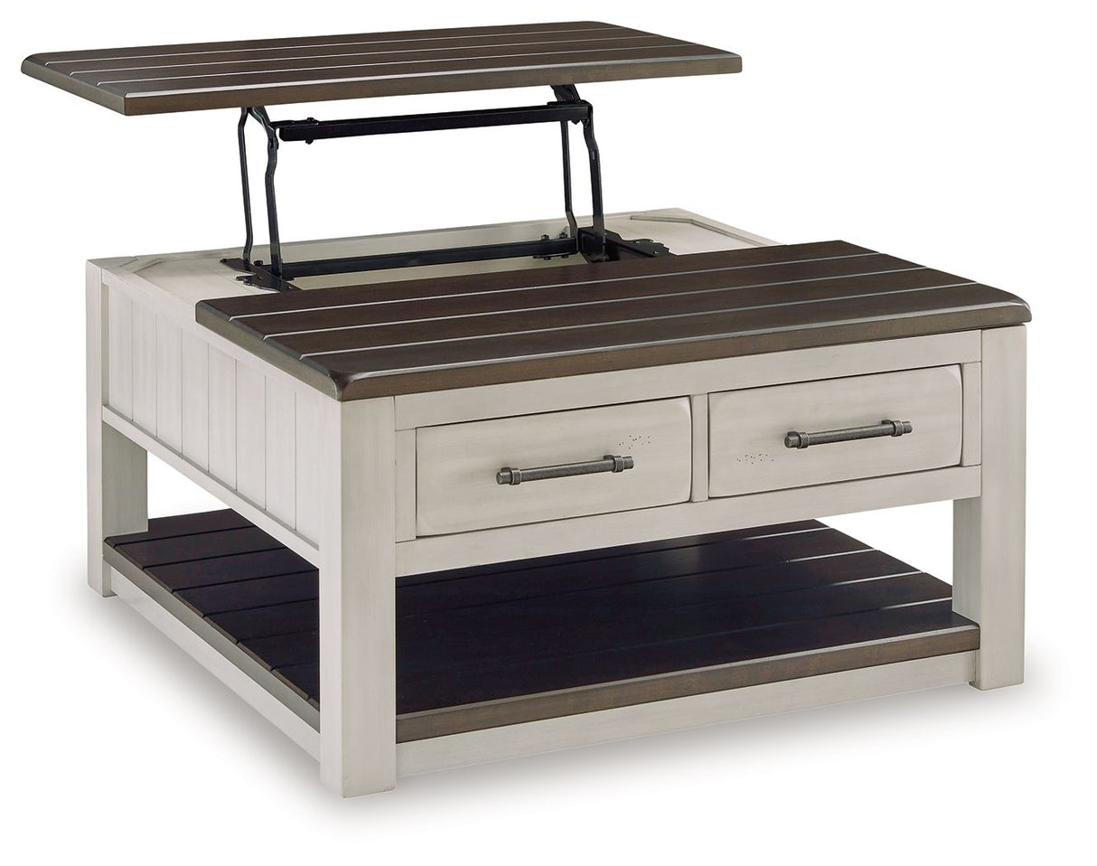 Darborn - Gray / Brown - Lift Top Cocktail Table by Signature Design by Ashley® | Bel Furniture