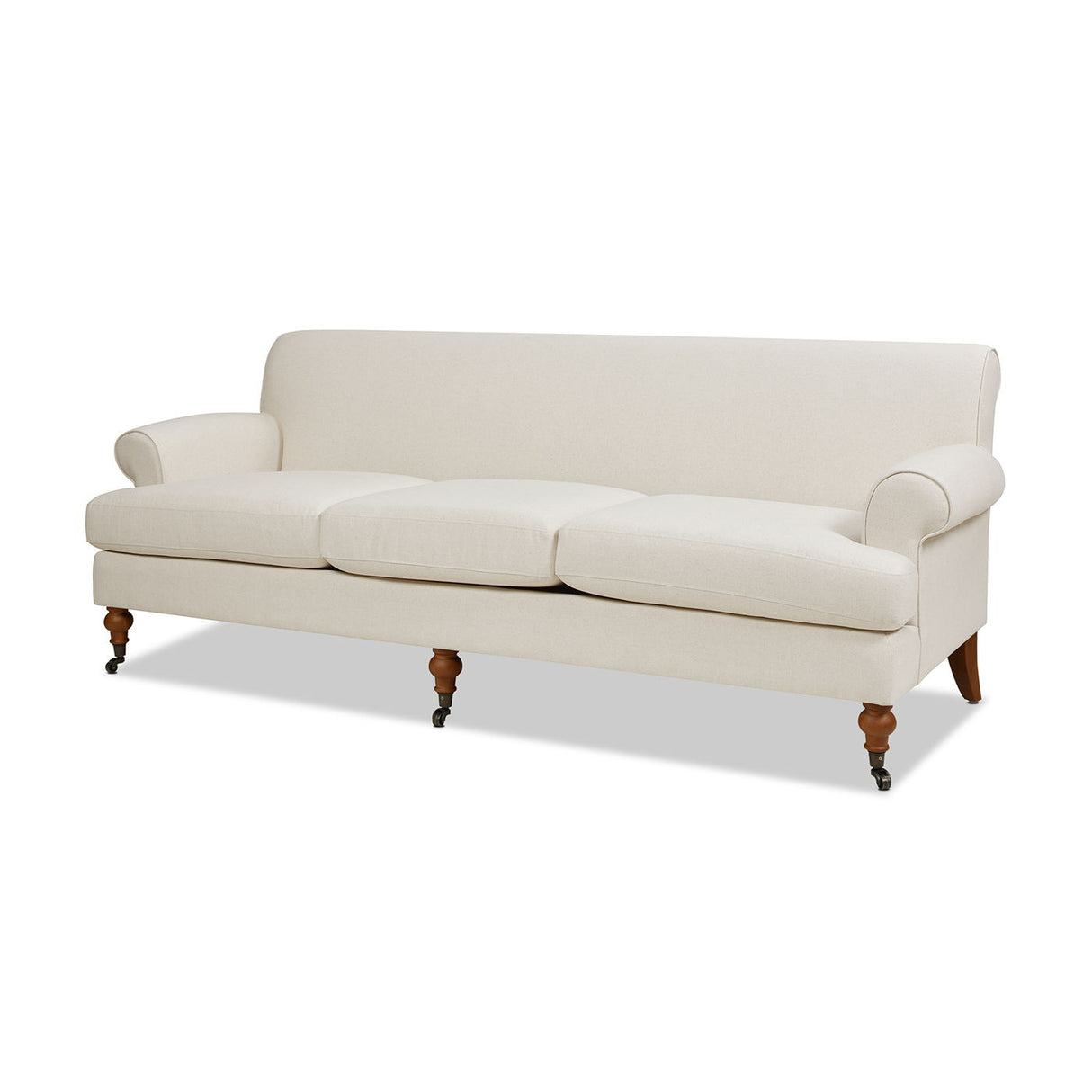 Alana Lawson - Three Cushion Tightback Sofa by Jennifer Taylor Home | Bel Furniture