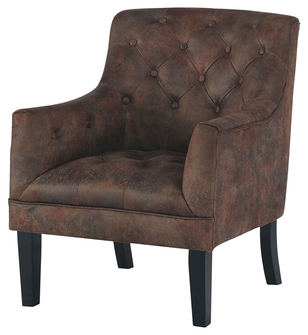 Drakelle - Mahogany - Accent Chair by Signature Design by Ashley® | Bel Furniture