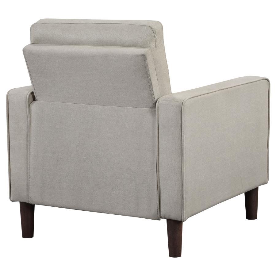 Bowen - Upholstered Track Arm Tufted Accent Chair by Coaster Fine Furniture | Bel Furniture