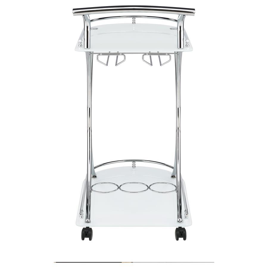 Elfman - 2-Shelve Serving Cart by CoasterEveryday | Bel Furniture