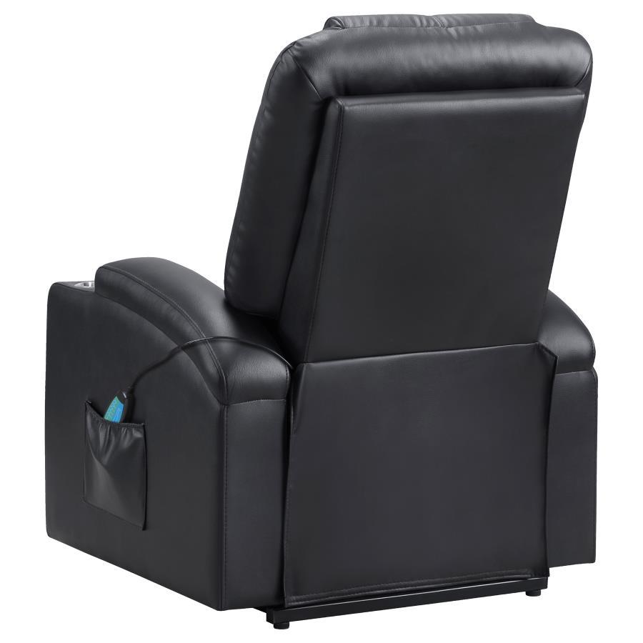 Armstrong - Upholstered Power Lift Massage Recliner by Coaster Fine Furniture | Bel Furniture
