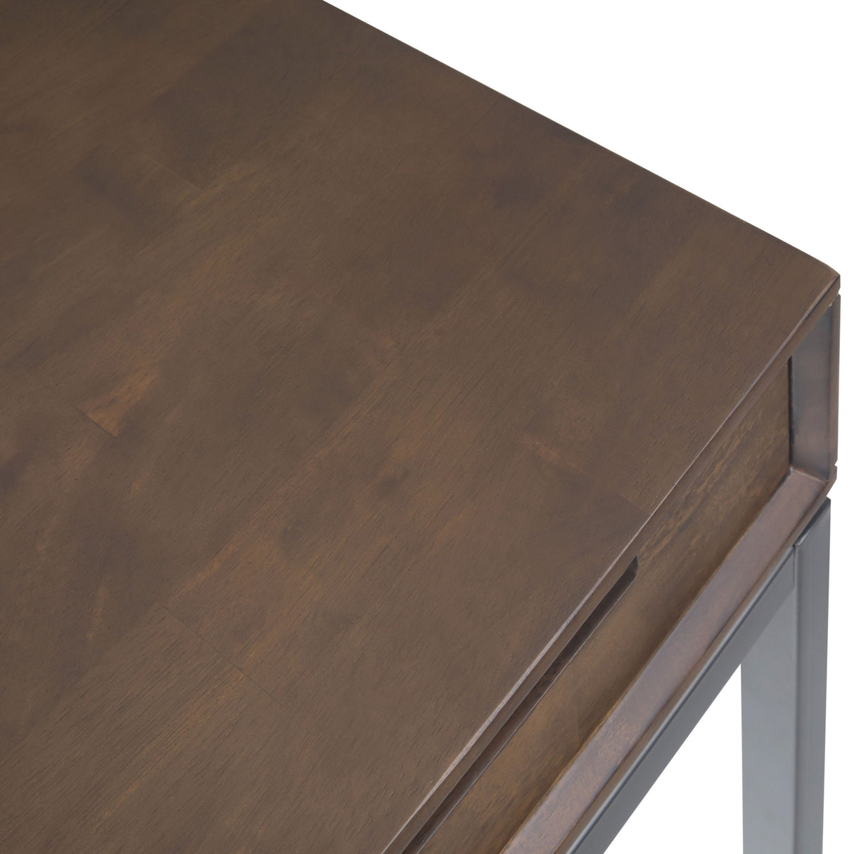 Banting - Mid Century Desk - Walnut Brown by Simpli-Home | Bel Furniture