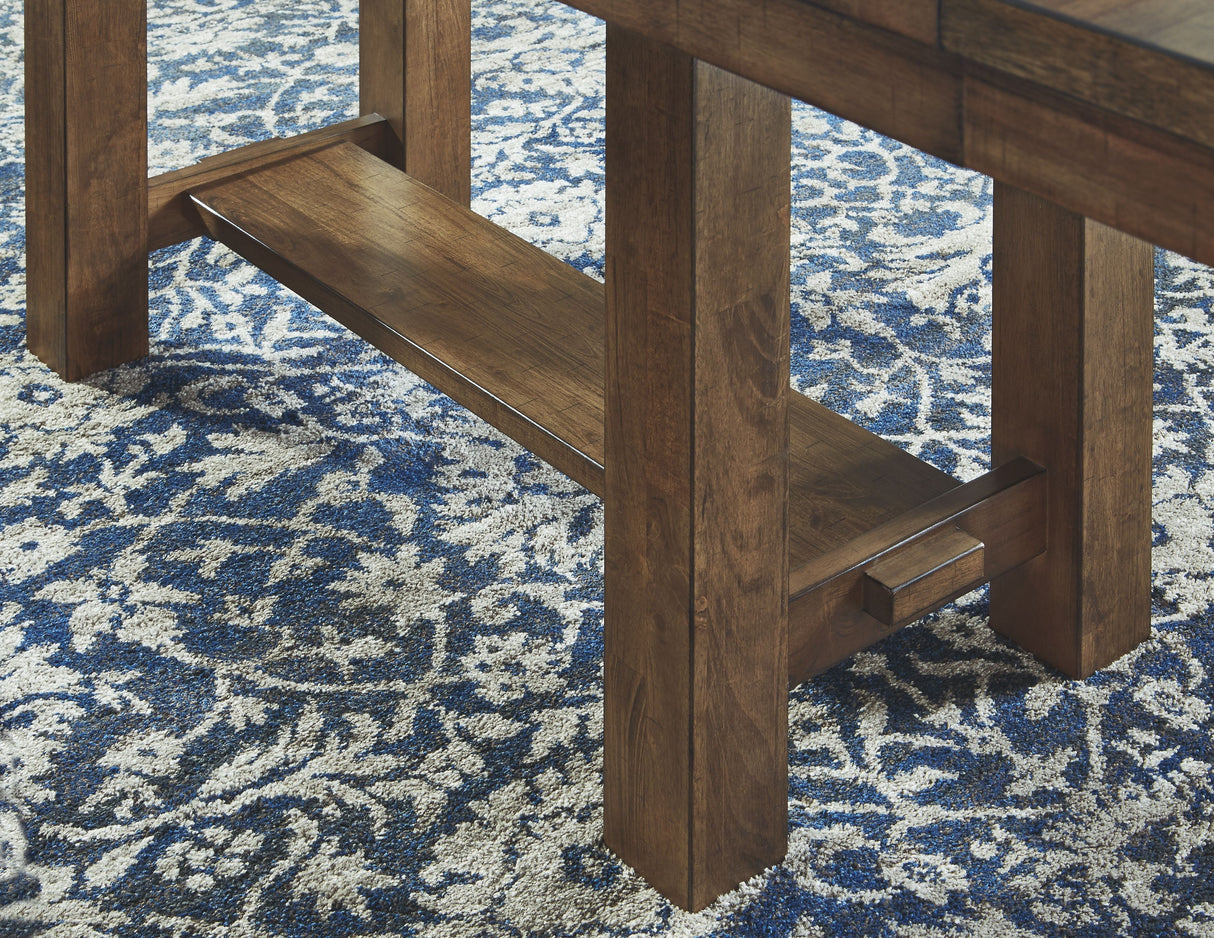 Moriville - Grayish Brown - Rectangular Dining Room Extension Table by Signature Design by Ashley® | Bel Furniture