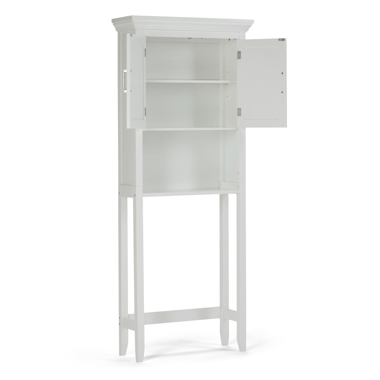 Avington - Space Saver Cabinet - Pure White by Simpli-Home | Bel Furniture
