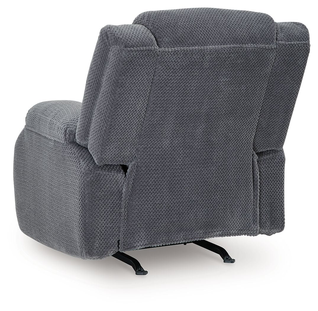 Observation - Steel - Power Rocker Recliner by Signature Design by Ashley® | Bel Furniture