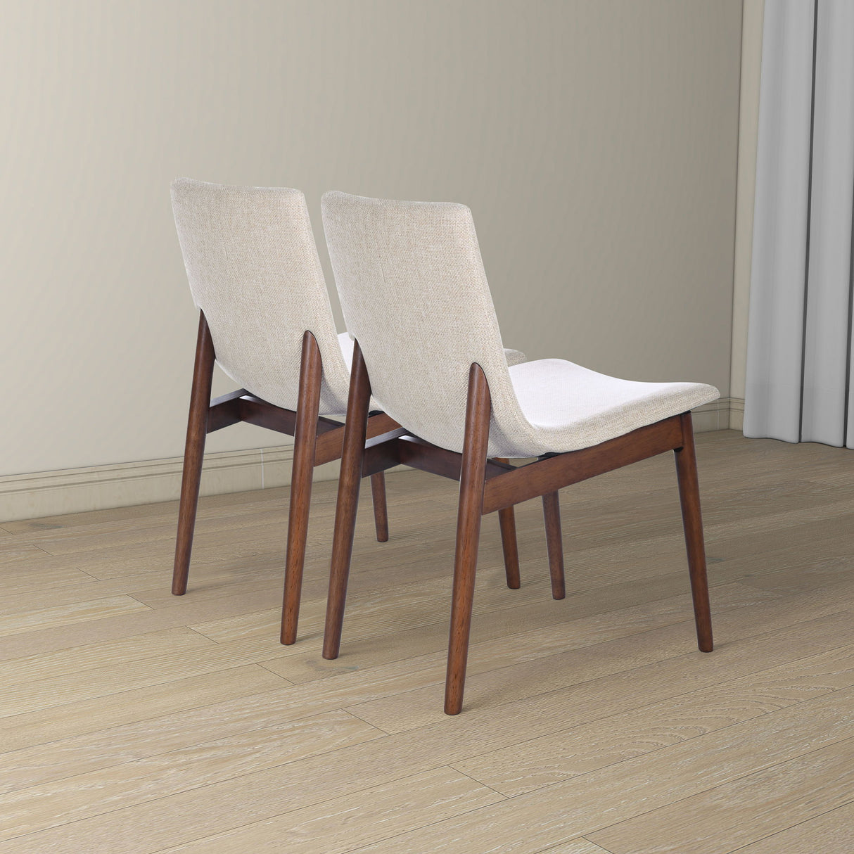 Ravel - Dining Chair (Set of 2) - Beige by Ashcroft Furniture | Bel Furniture