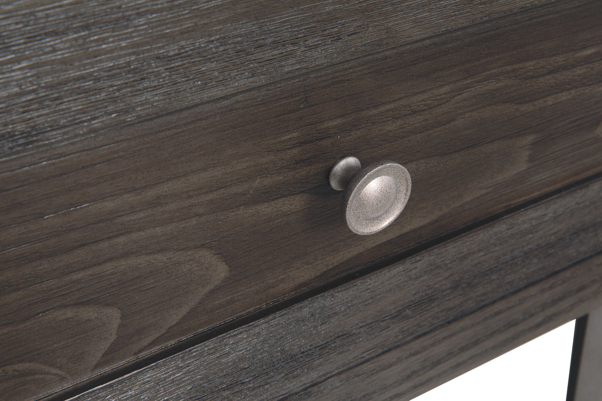 Todoe - Dark Gray - Rectangular End Table by Signature Design by Ashley® | Bel Furniture