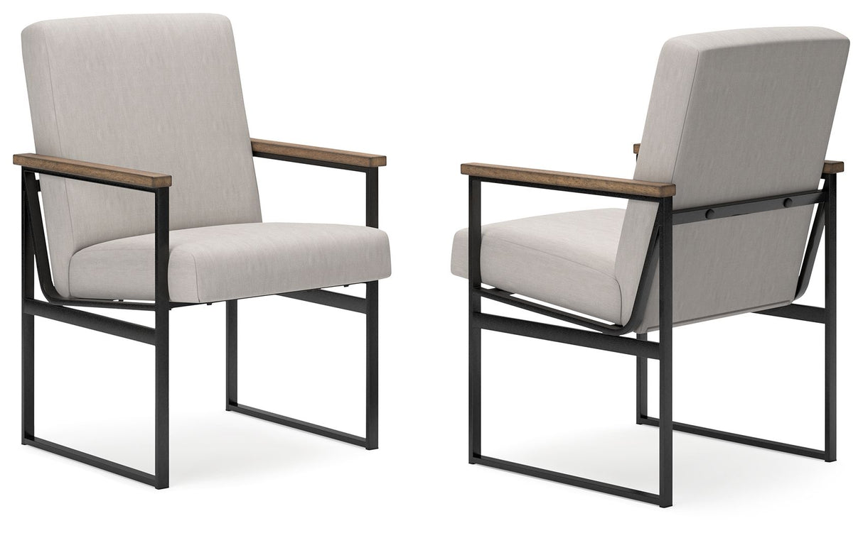 Montia - Light Brown - Home Office Desk Chair by Signature Design by Ashley® | Bel Furniture