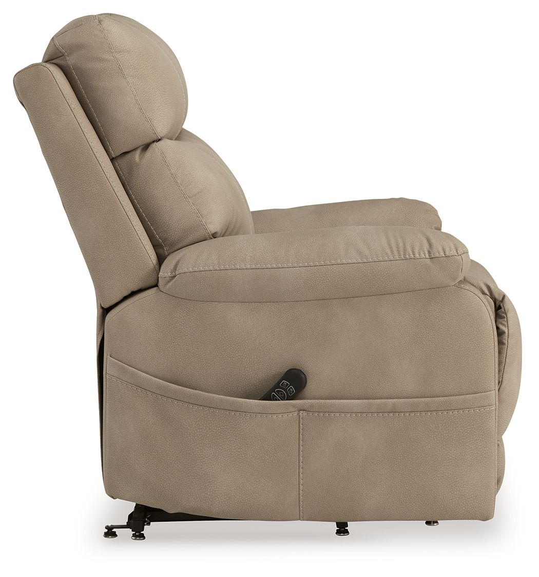 Next-Gen Durapella - Power Lift Recliner by Signature Design by Ashley® | Bel Furniture