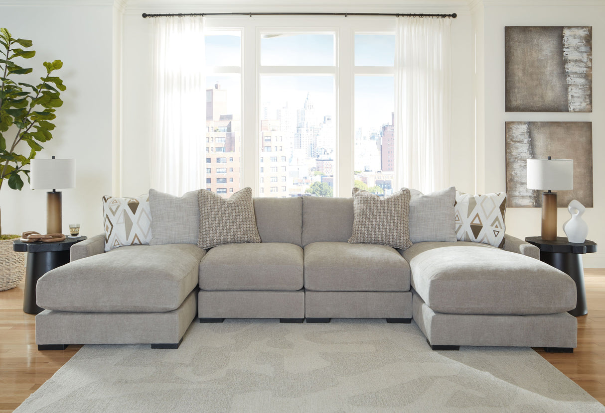 Aslan Court - Sectional by Benchcraft® | Bel Furniture
