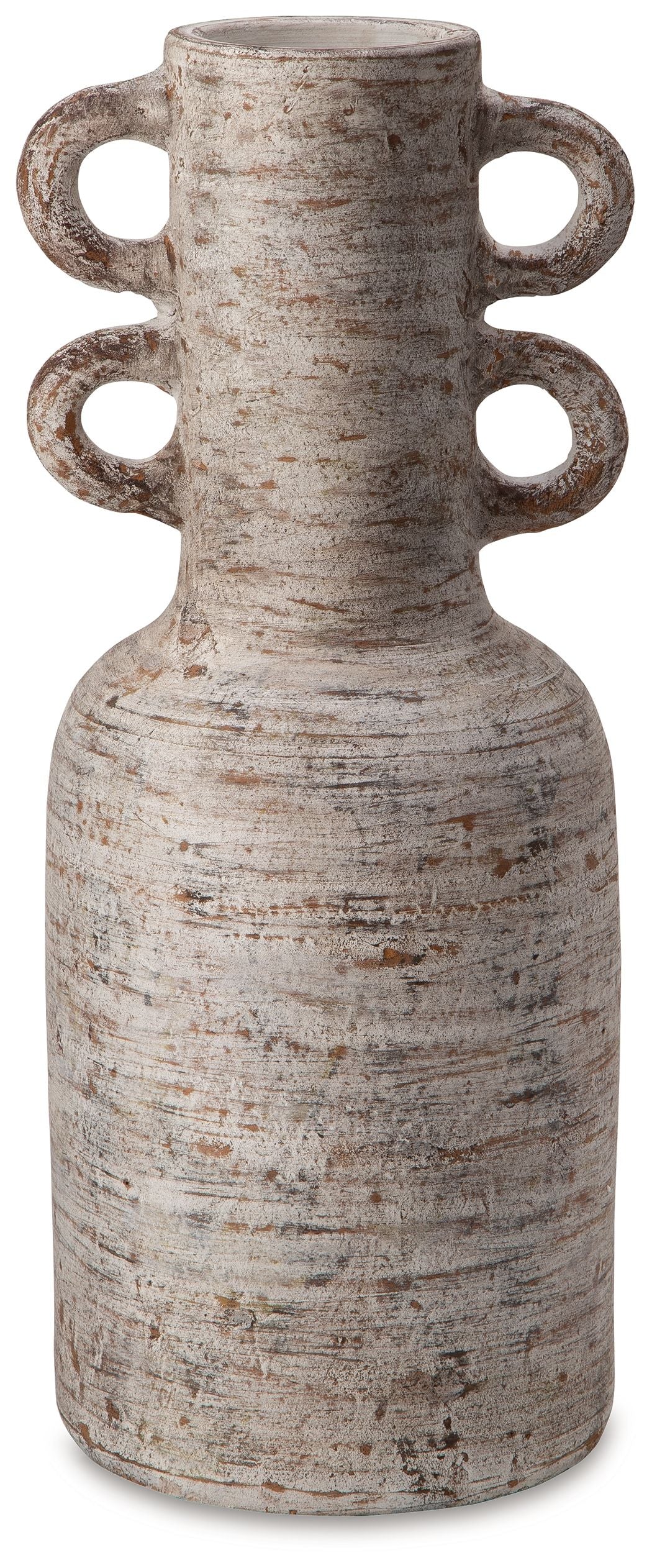 Wellbridge - Distressed White - Vase by Signature Design by Ashley® | Bel Furniture