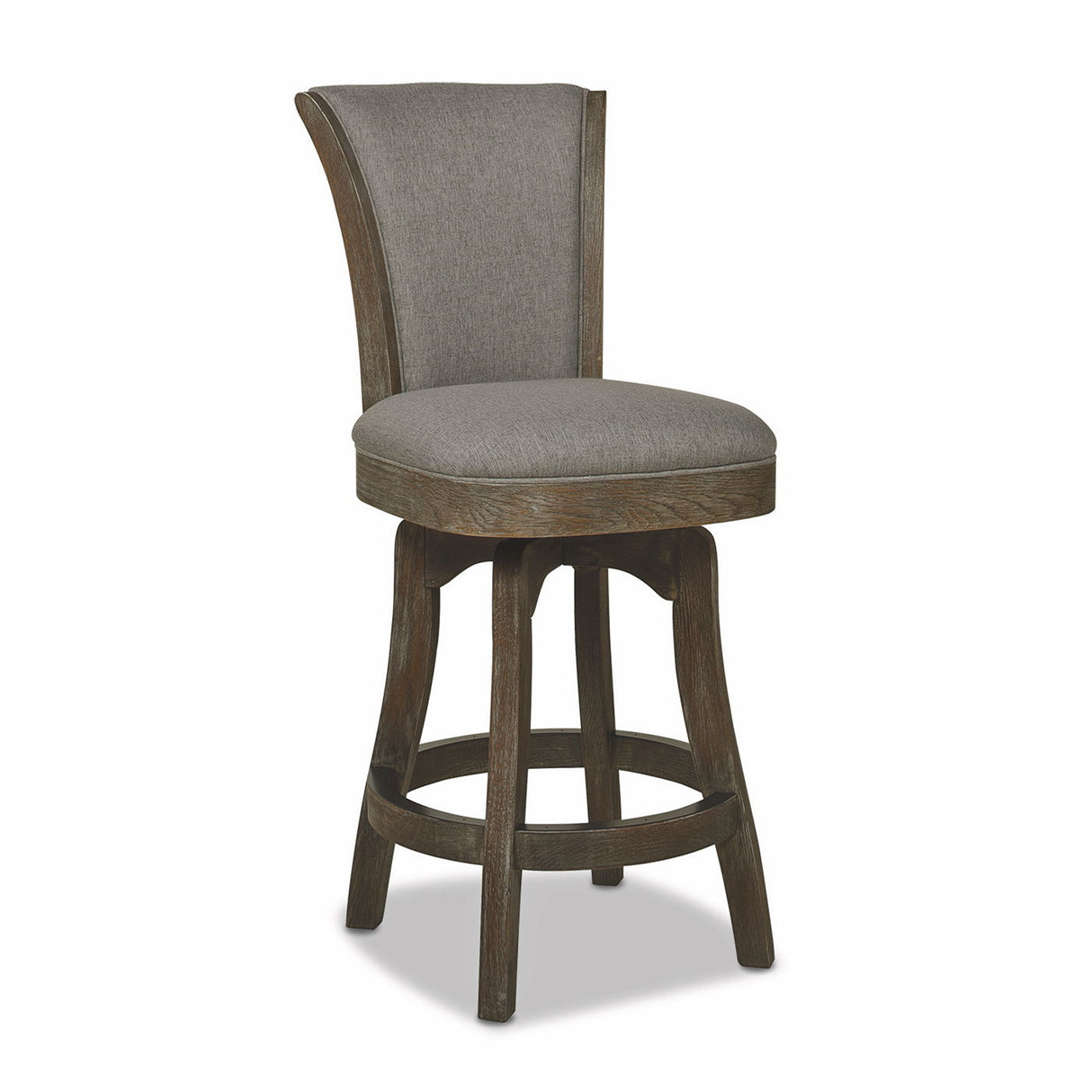 Henry - Armless Swivel Counter Height Bar Stool by Jennifer Taylor Home | Bel Furniture