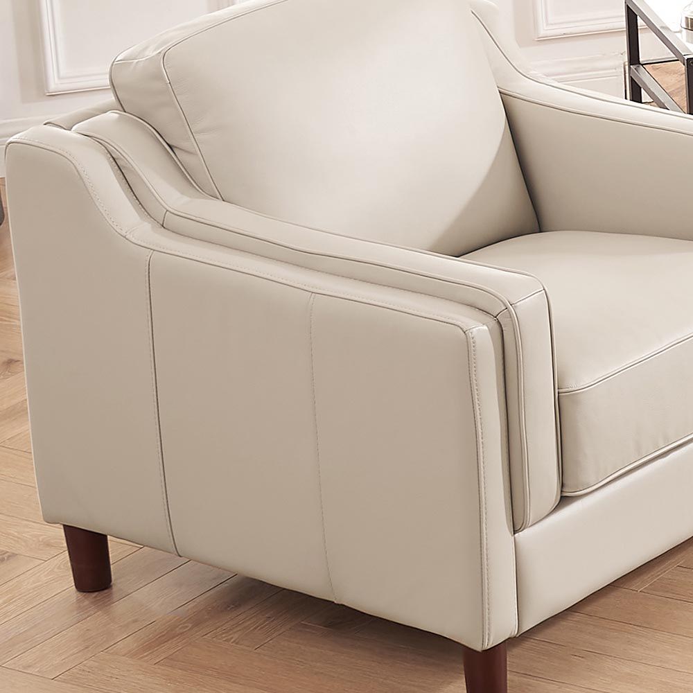 Bella - Top Grain Leather Chair by Hydeline Furniture | Bel Furniture