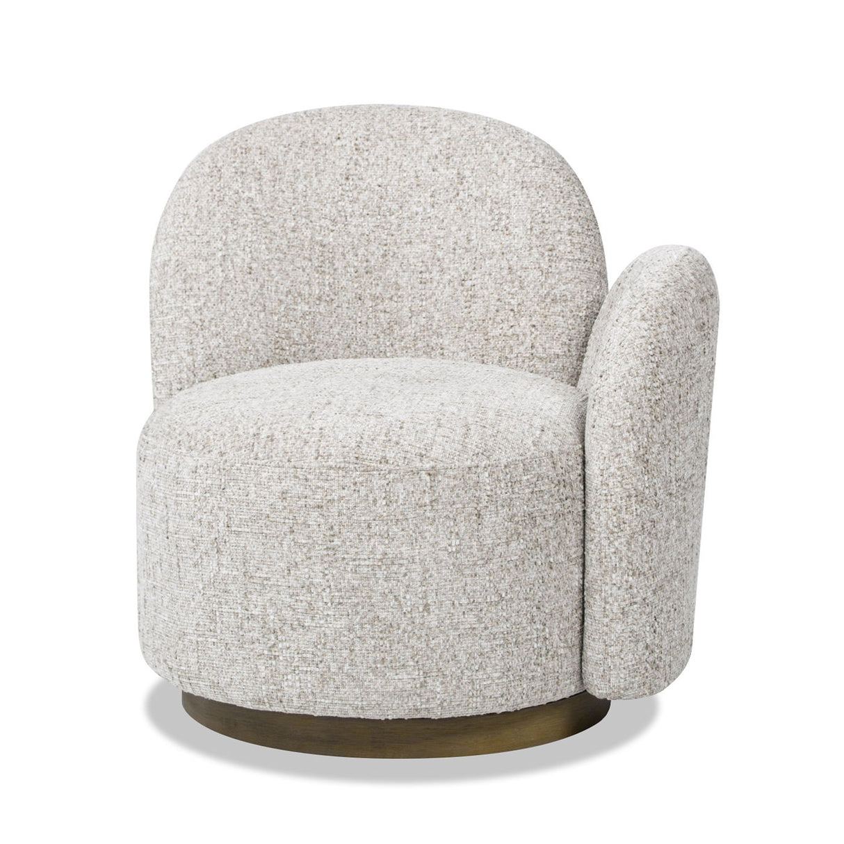 Duo - One-Arm Swivel Accent Chair by Jennifer Taylor Home | Bel Furniture