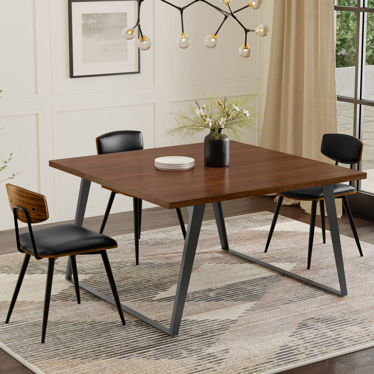 Lowry - Handcrafted Square Dining Table