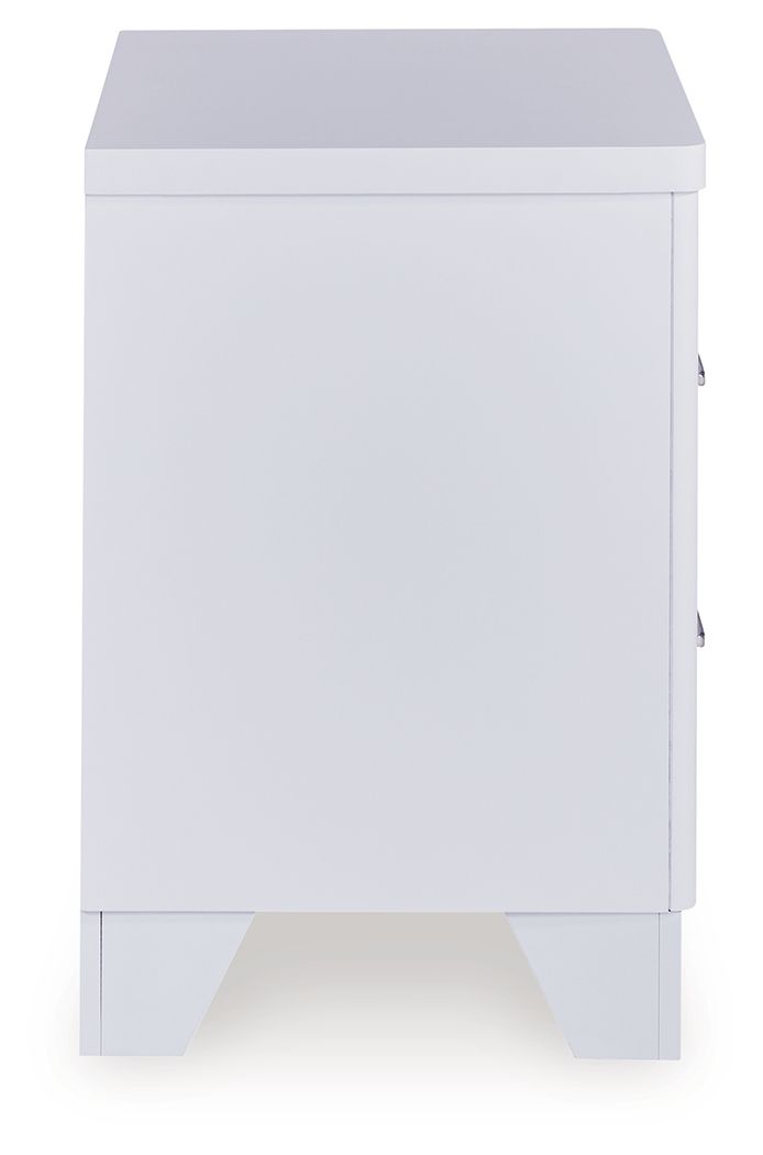 Jarlee - White - Two Drawer Night Stand by Signature Design by Ashley® | Bel Furniture
