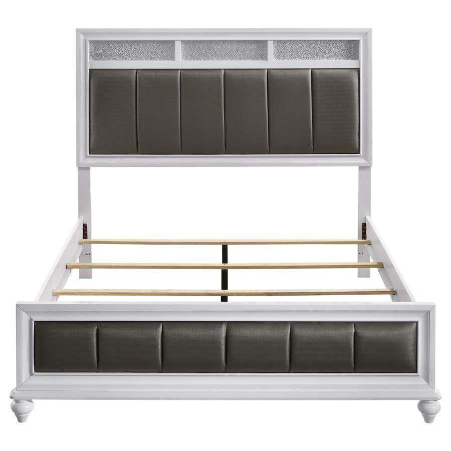 Barzini - Upholstered Panel Bed by CoasterEveryday | Bel Furniture