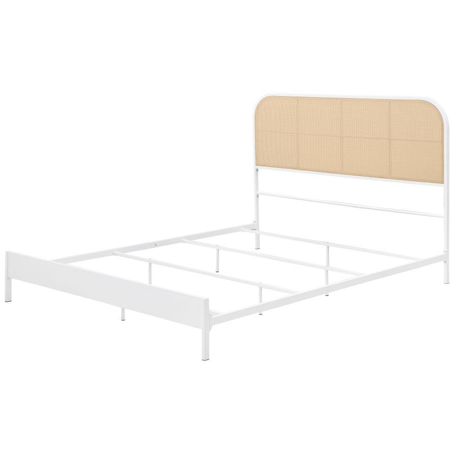 Amherst - Radio Weave Rattan Metal Bed by Coaster Fine Furniture | Bel Furniture