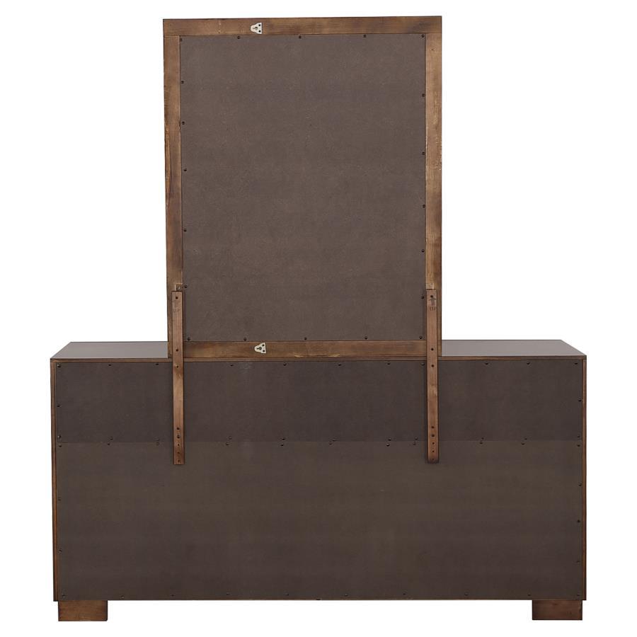 Jessica - 6-Drawer Dresser With Mirror by CoasterEssence | Bel Furniture