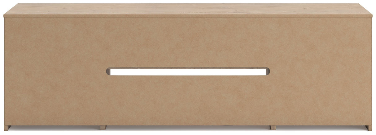 Cayboni - LG TV Stand With Fireplace Option Beige Fireplace TV Stands by Signature Design by Ashley® | Bel Furniture