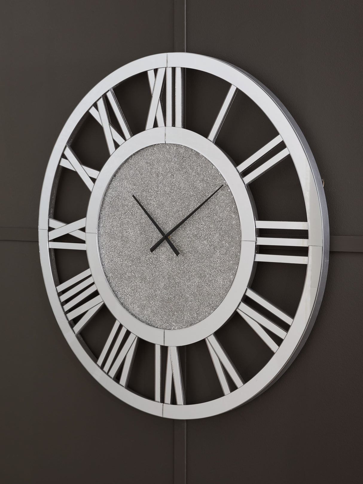Reinport - Mirror - Wall Clock by Signature Design by Ashley® | Bel Furniture