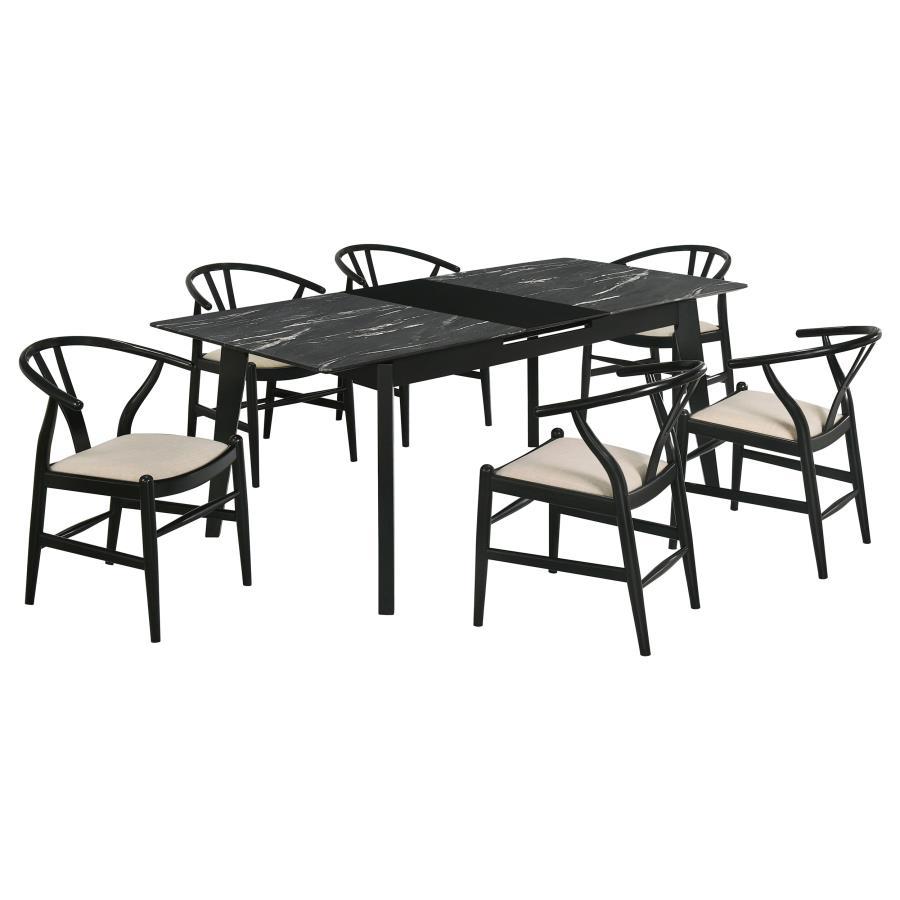 Crestmont - Extension Leaf Dining Table Set by Coaster Fine Furniture | Bel Furniture