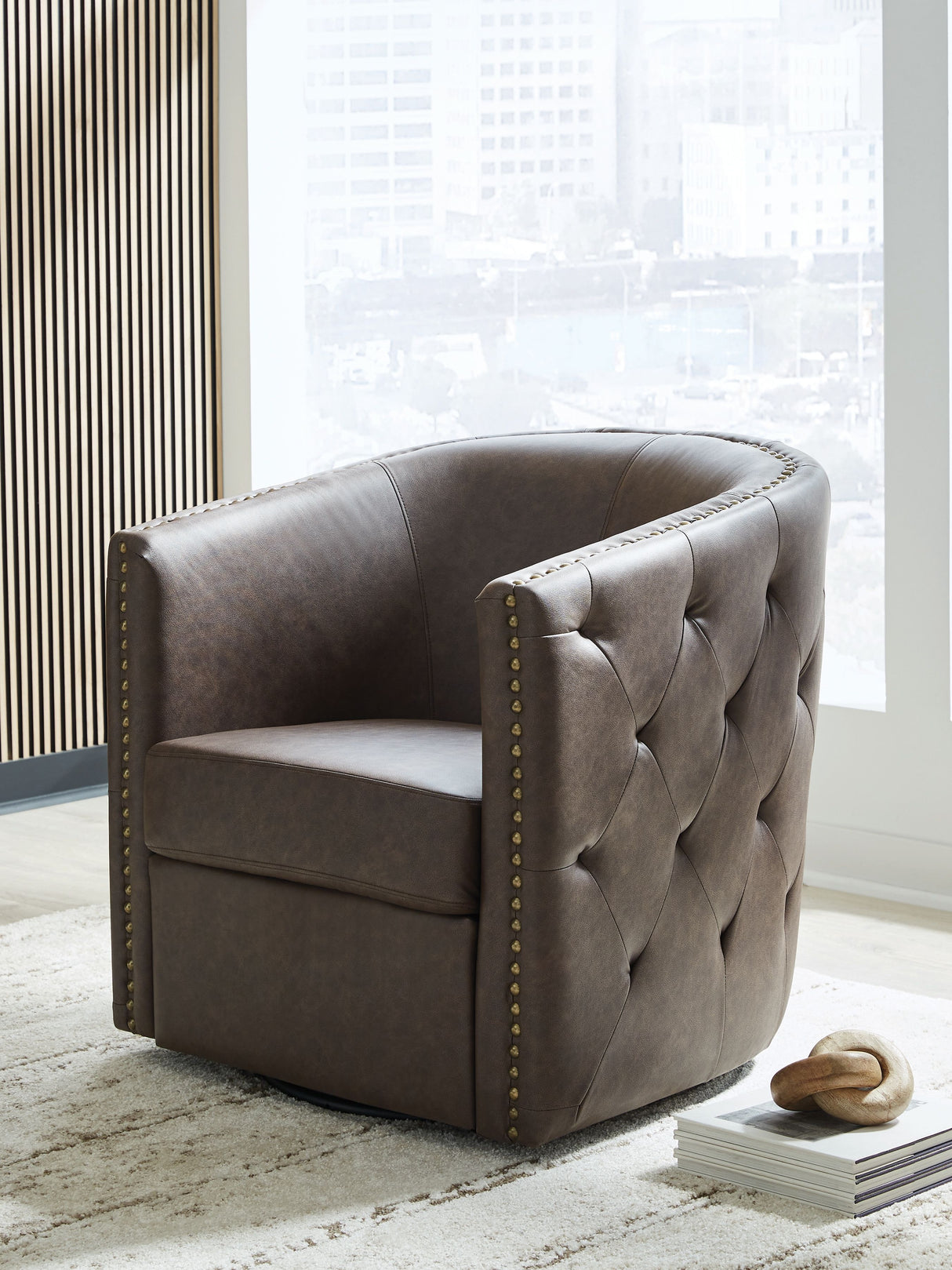 Brentlow - Swivel Accent Chair by Signature Design by Ashley® | Bel Furniture