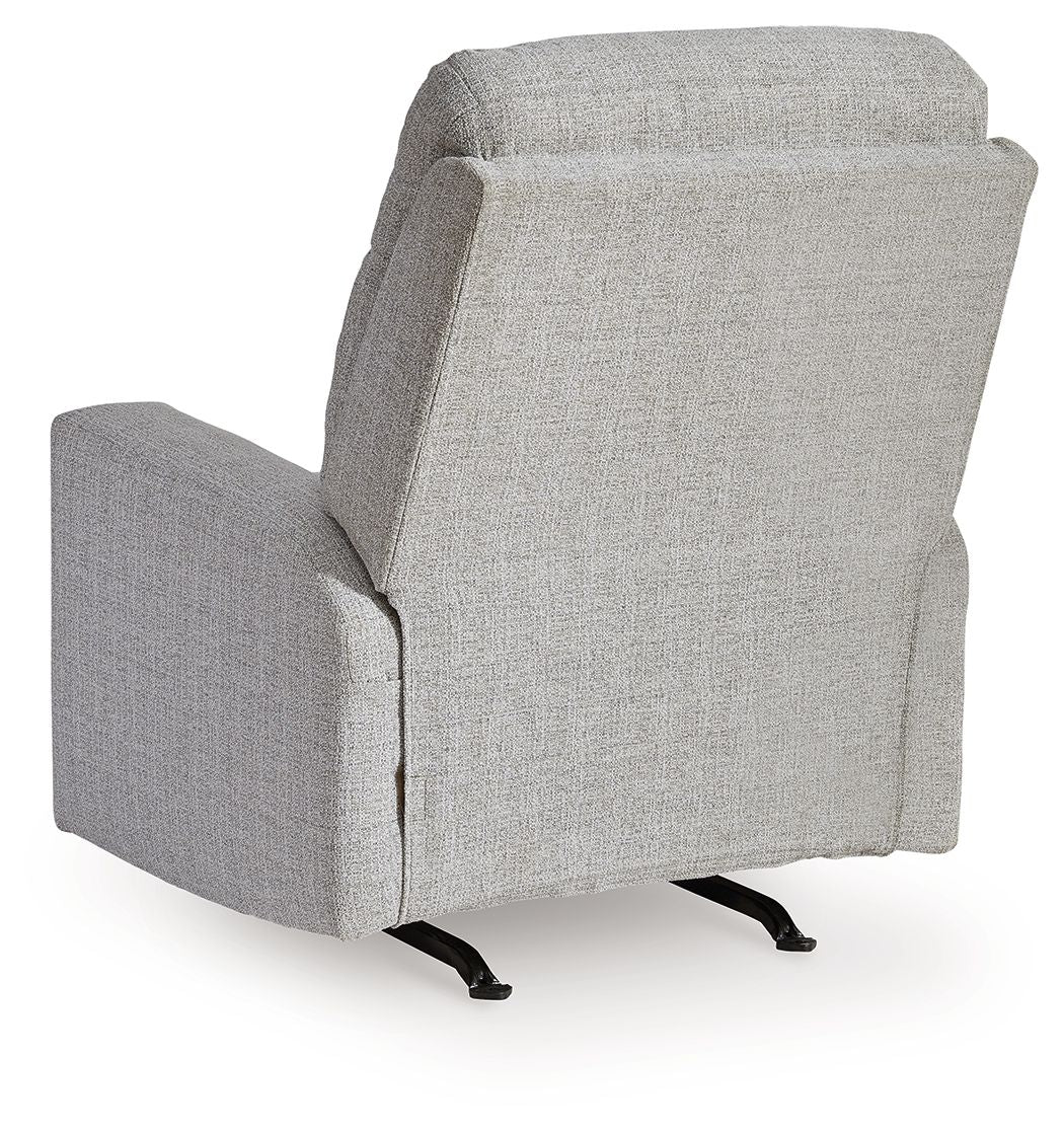 Skillins - Stone - Rocker Recliner by Signature Design by Ashley® | Bel Furniture