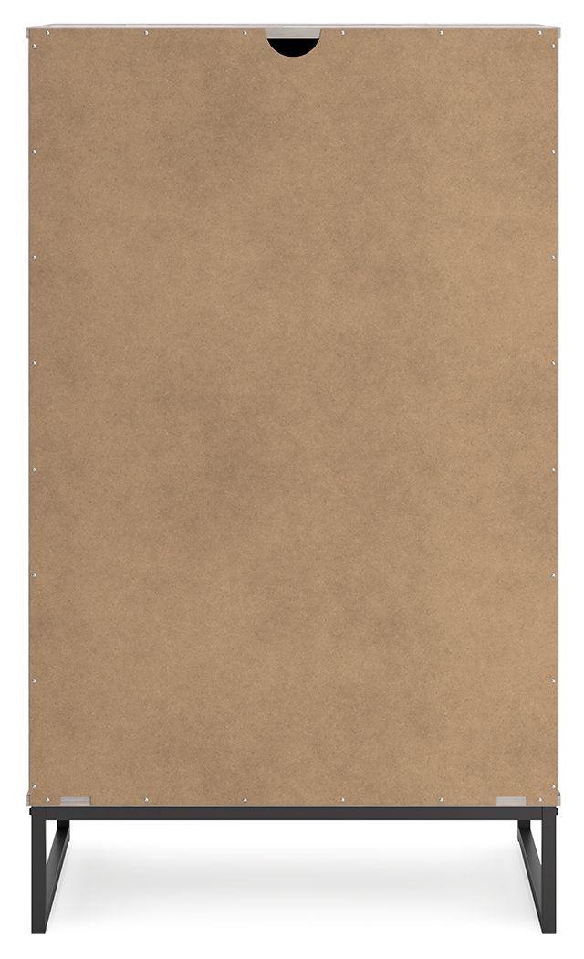 Neilsville - Whitewash - Five Drawer Chest by Signature Design by Ashley® | Bel Furniture