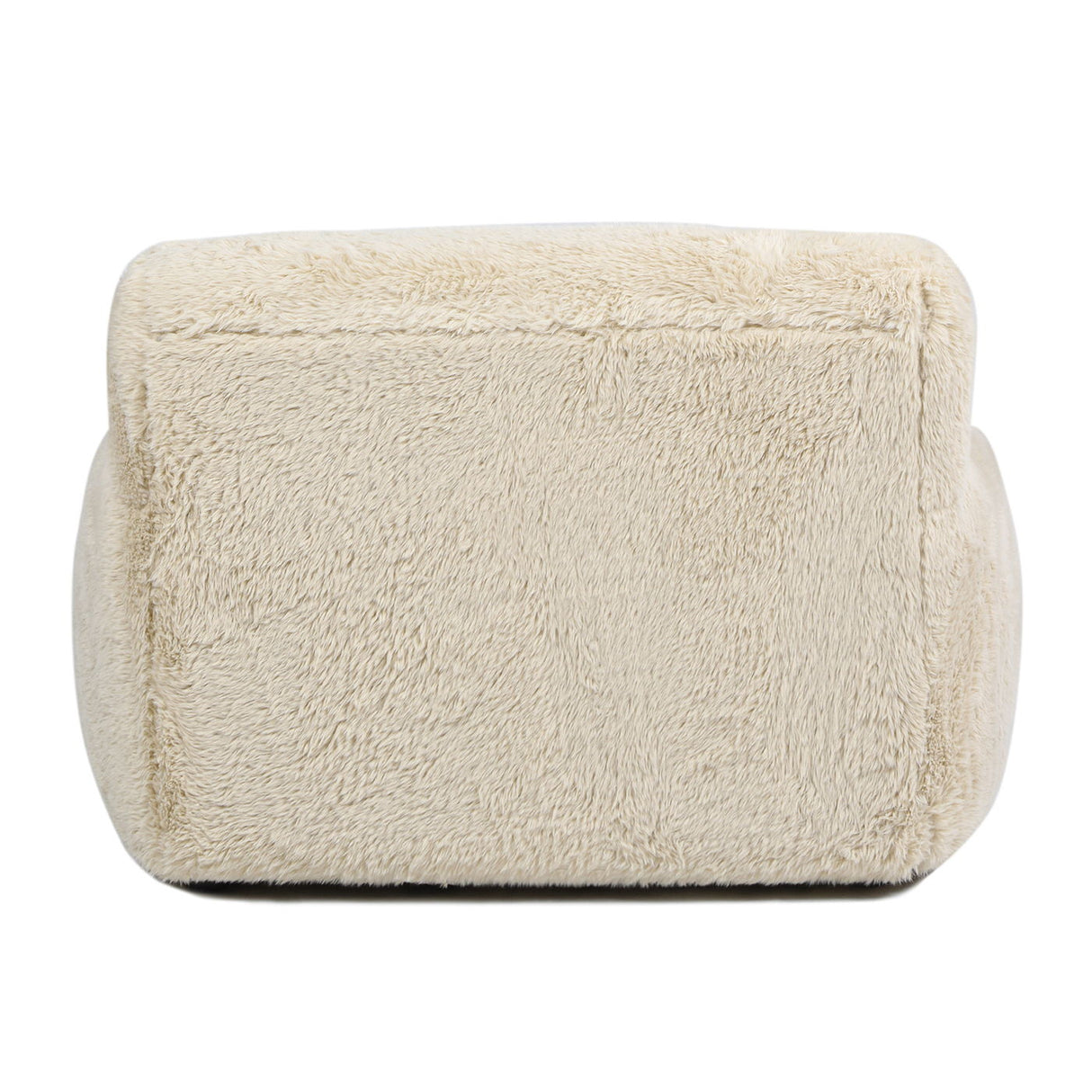 Summit - Faux Sheepskin Overstuffed Arm Chair - Cream Beige by Jennifer Taylor Home | Bel Furniture