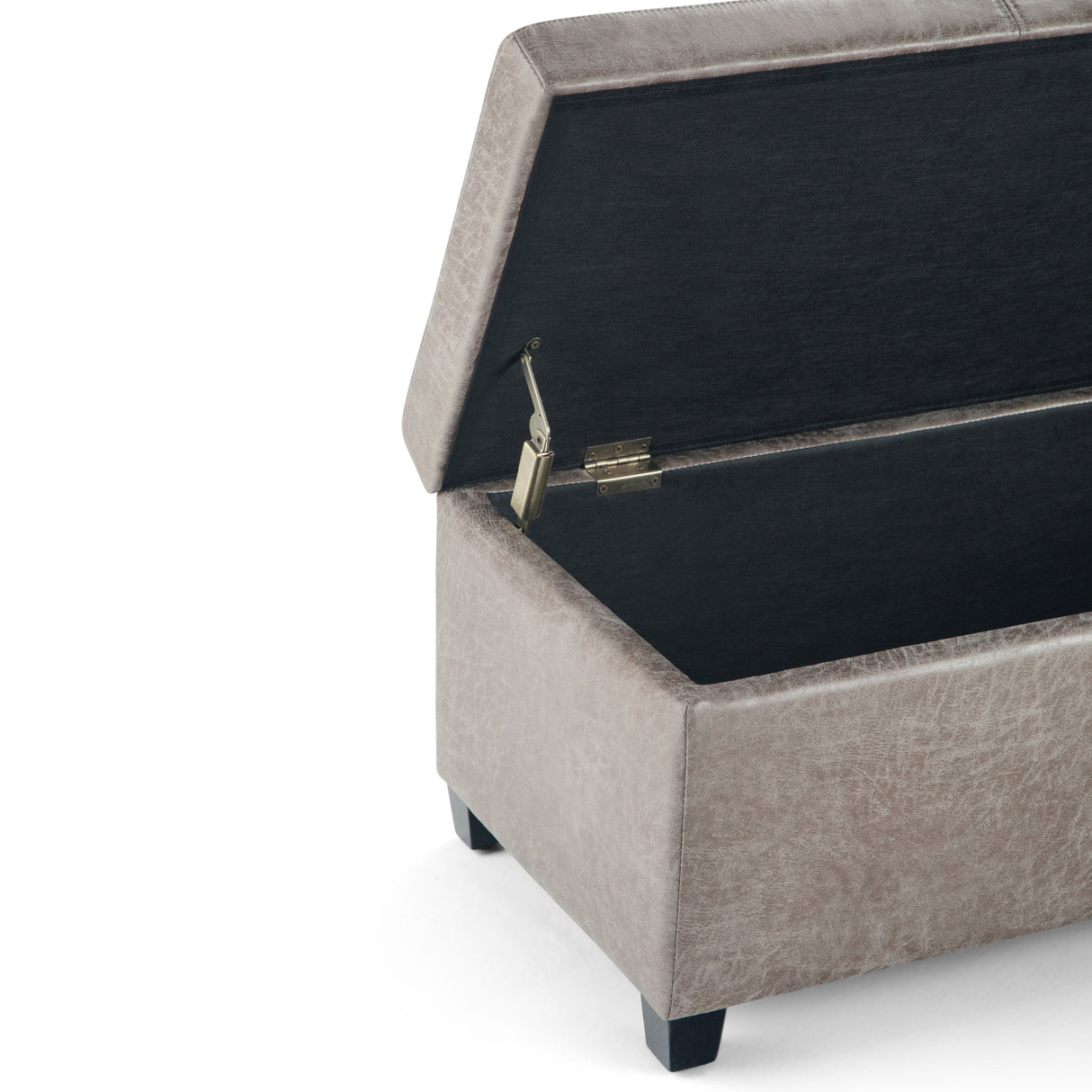 Avalon - Multifunctional Storage Ottoman Bench by Simpli-Home | Bel Furniture