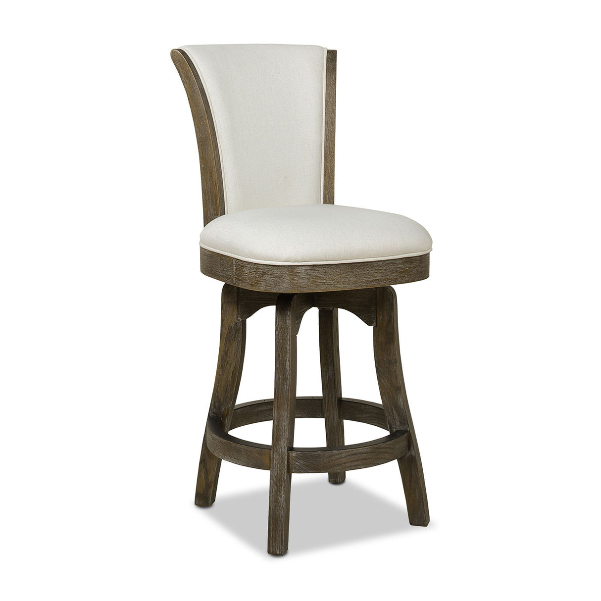 Henry - Armless Swivel Counter Height Bar Stool by Jennifer Taylor Home | Bel Furniture