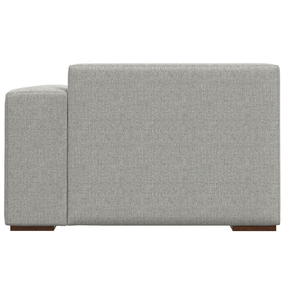 Rex - Right Chaise Sofa Module - Gray by Simpli-Home | Bel Furniture