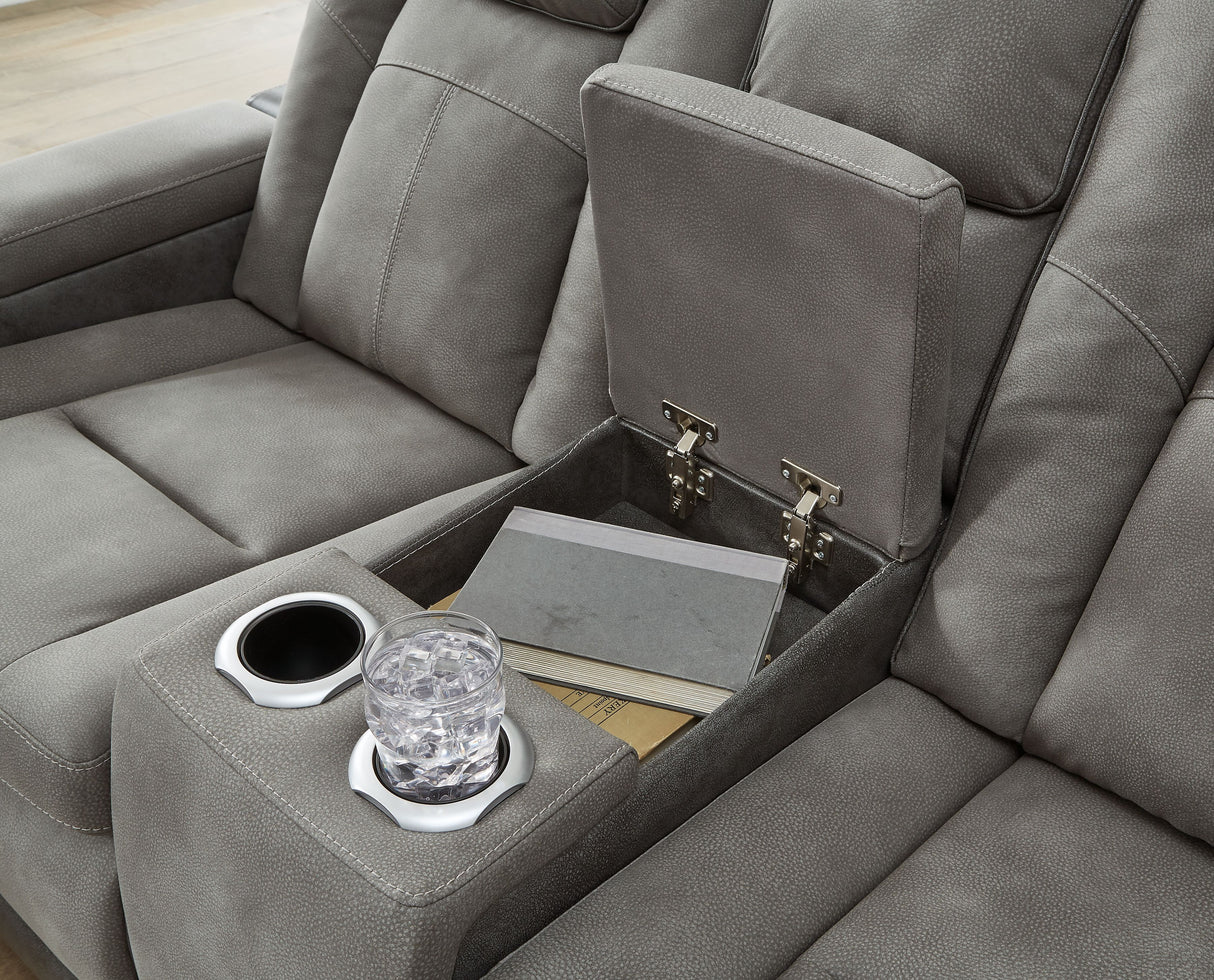Next-Gen Durapella - Power Reclining Loveseat by Signature Design by Ashley® | Bel Furniture