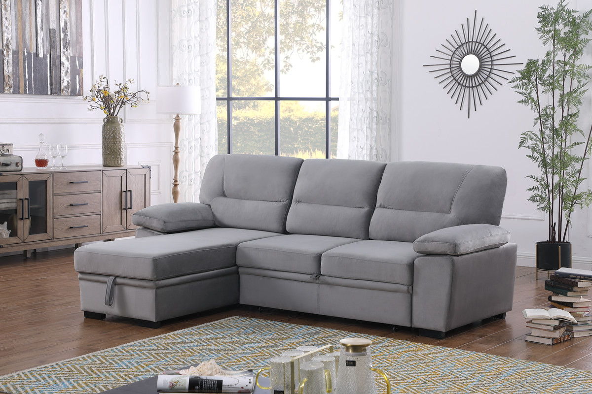 Kipling - Reversible Sleeper Sectional Sofa Chaise