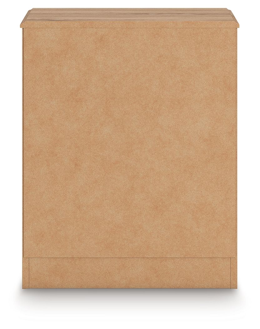 Aleaport - Warm Brown - One Drawer Night Stand by Signature Design by Ashley® | Bel Furniture