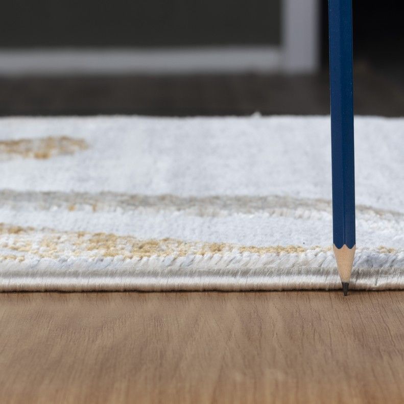 Nova - 2'7" X 7' Area Rug - Multi / White by Icona Home Decor | Bel Furniture