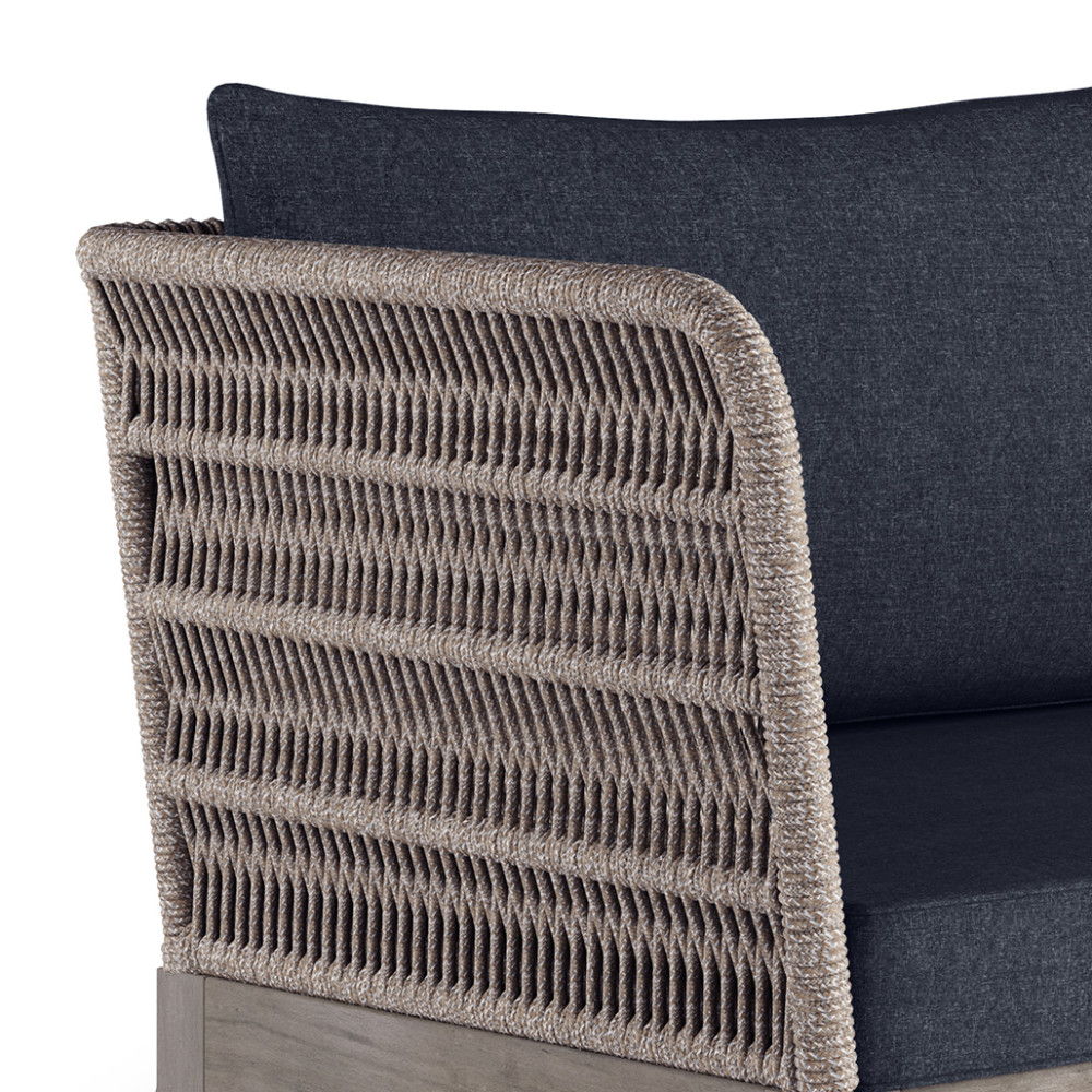 Santiago - Outdoor Sofa - Slate Gray by Simpli-Home | Bel Furniture
