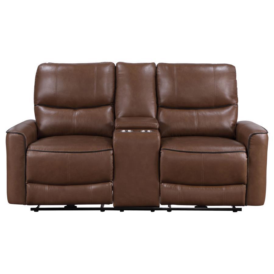 Greenfield - Upholstered Power Reclining Loveseat by Coaster Fine Furniture | Bel Furniture