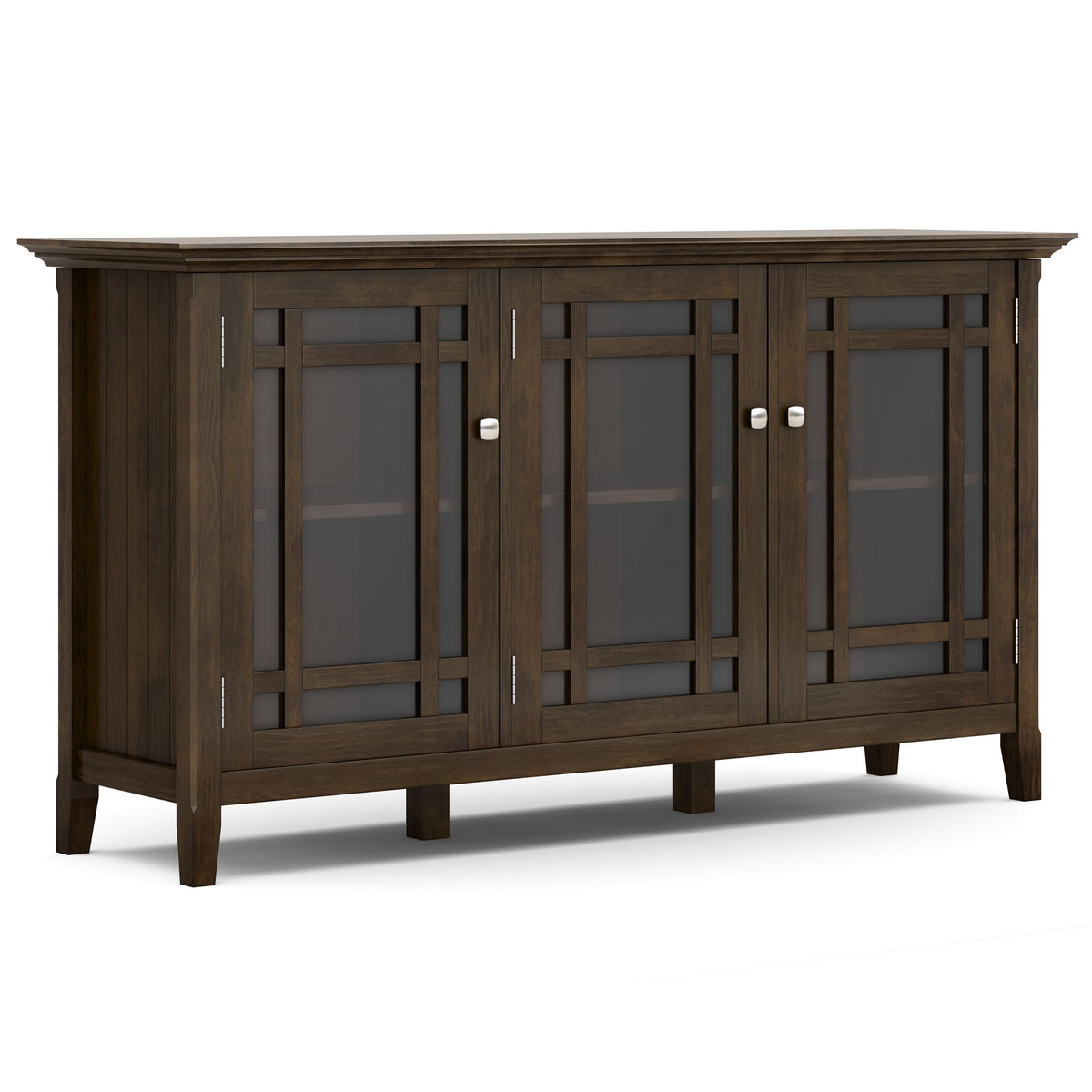 Bedford Storage Cabinet With Adjustable Shelves Brown